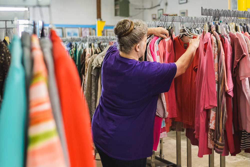 Mercy House thrift store interior
